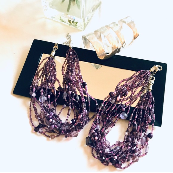 BoHo Convertible Handmade Beaded Necklace/Bracelet - Picture 4 of 8